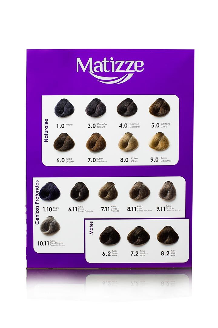Matizze tinte en crema