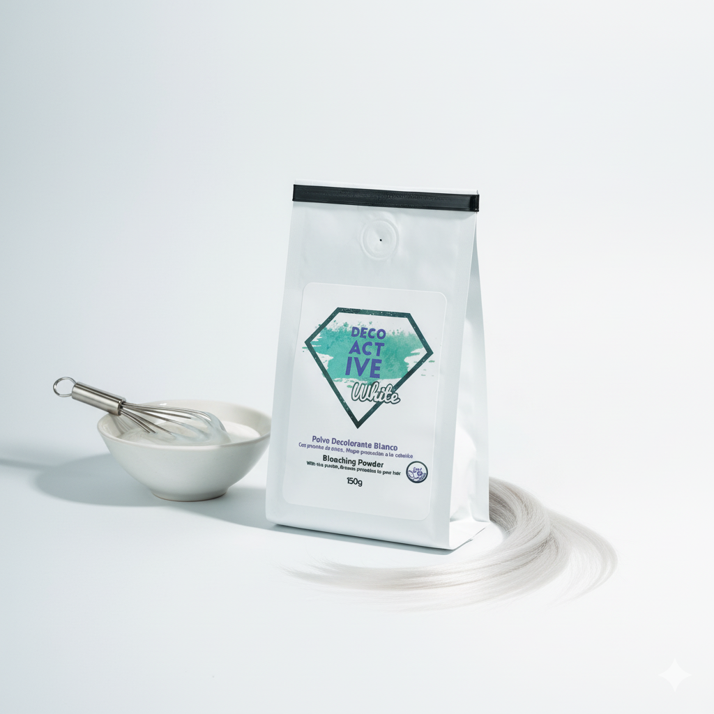 Polvo Decolorante Profesional White | Aclara 9 Tonos | Makao Pro