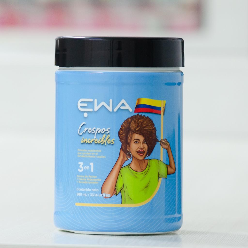 Tratamiento 3 en 1 EWA Crespos Increibles