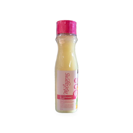 Shampoo Milagros Bio-repolarizador Capilar para cabello decolorado, frasco de 450 ml