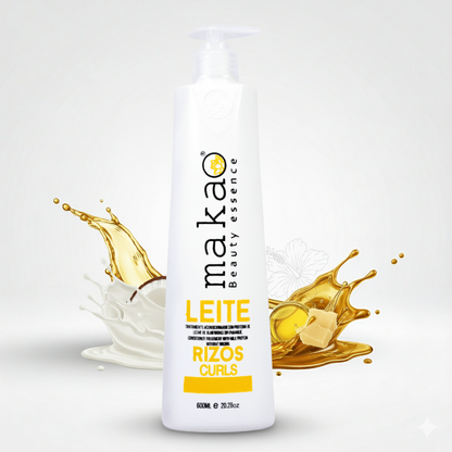 Tratamiento para Rizos Makao Curls | Define y Controla el Frizz