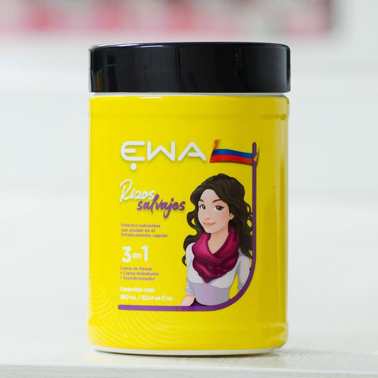 Tratamiento 3 en 1 EWA Rizos Salvajes