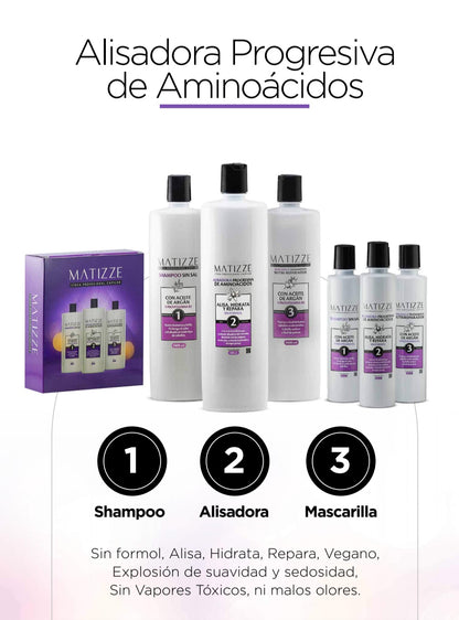 Matizze Kit alisadora progresiva de aminoacidos