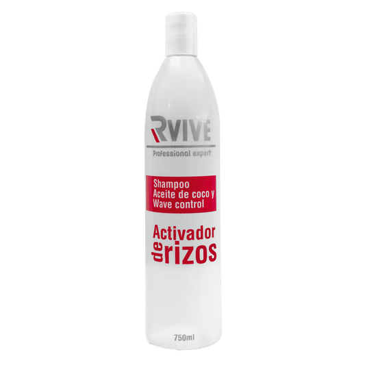 Rvive shampo aceite de coco y wave control