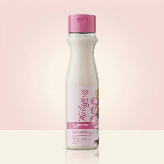 Tratamiento Milagros Bio-repolarizador Capilar de reparación intensiva, frasco de 450 ml